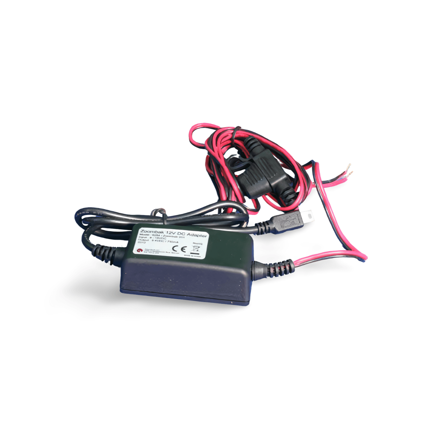 Step Down Transformer 12 Volts DC to 5 Volts DC USB Type A to Mini B black