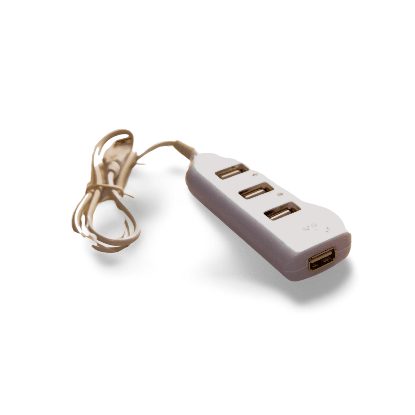 USB 2.0 Hub 4 Port - Gray